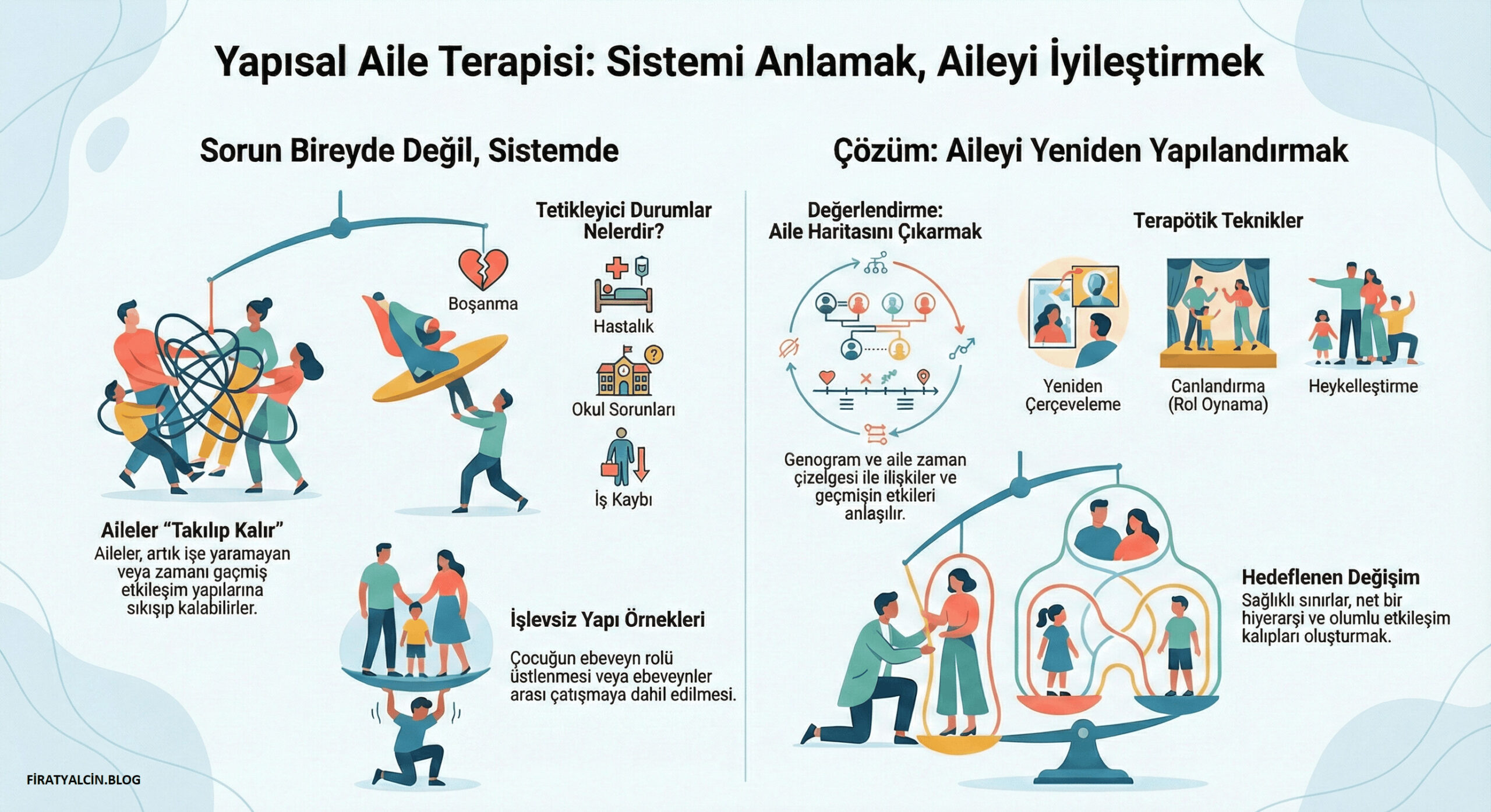 Yapısal Aile Terapisi: Ailede "Sorunlu Çocuk" Yoktur, "Tıkanmış Sistem" Vardır! Aile Danışmanlığı